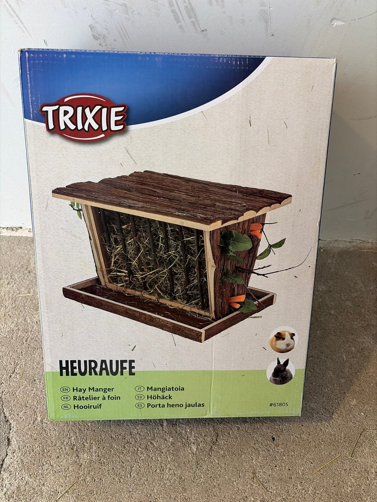 Hooiruif voor cavias, Ophalen, Nieuw