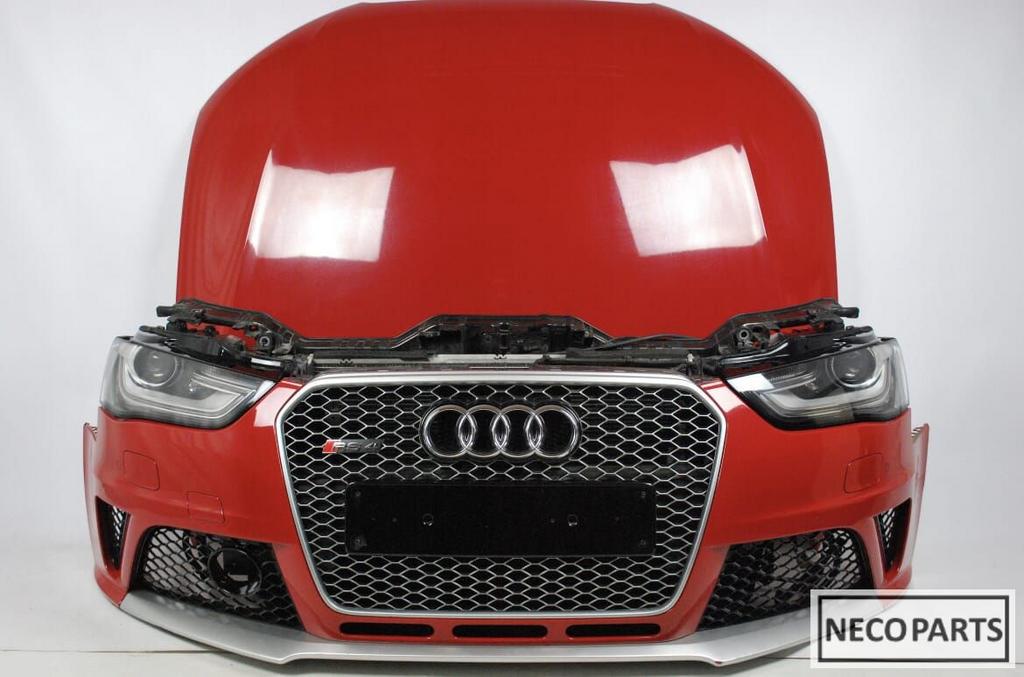 AUDI RS4 BI-XENON B8 4.2 FSI FACELIFT  COMPLEET VOORKOP O.A!, Gebruikt, -, -, Bumper