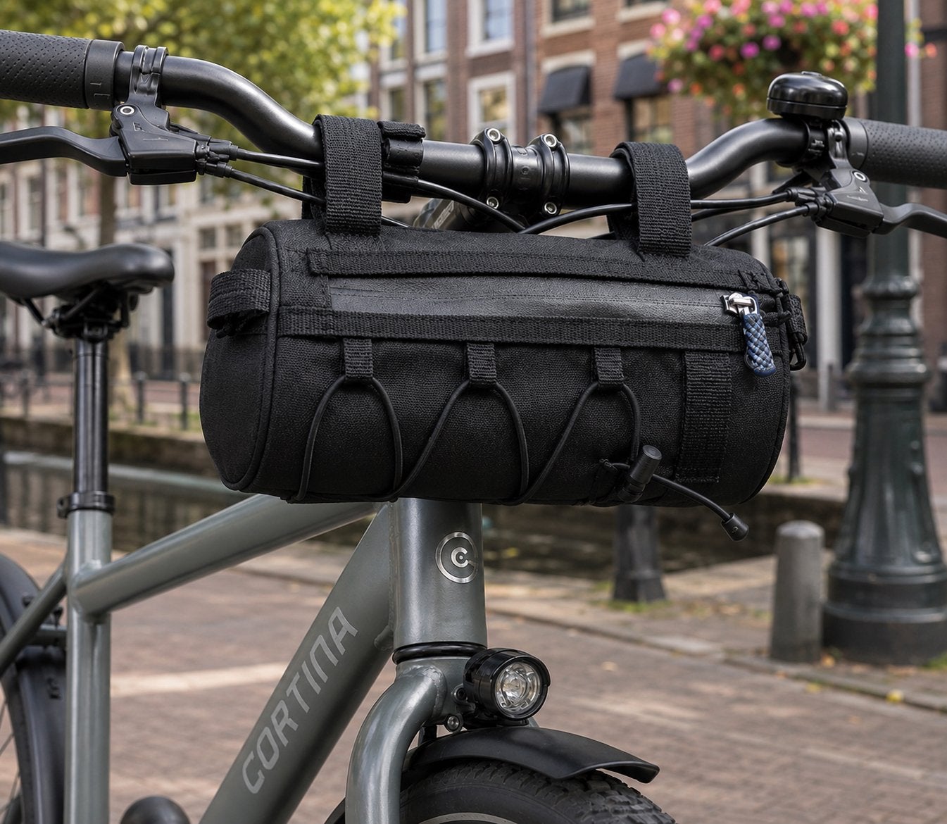 Waterdichte stuurtas voor fiets - 23x11 cm, Ophalen of Verzenden, Nieuw