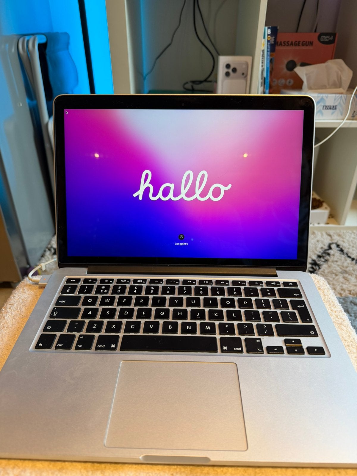 Macbook Pro 2017, 256 GB, 2 tot 3 Ghz, Qwerty, 8 GB