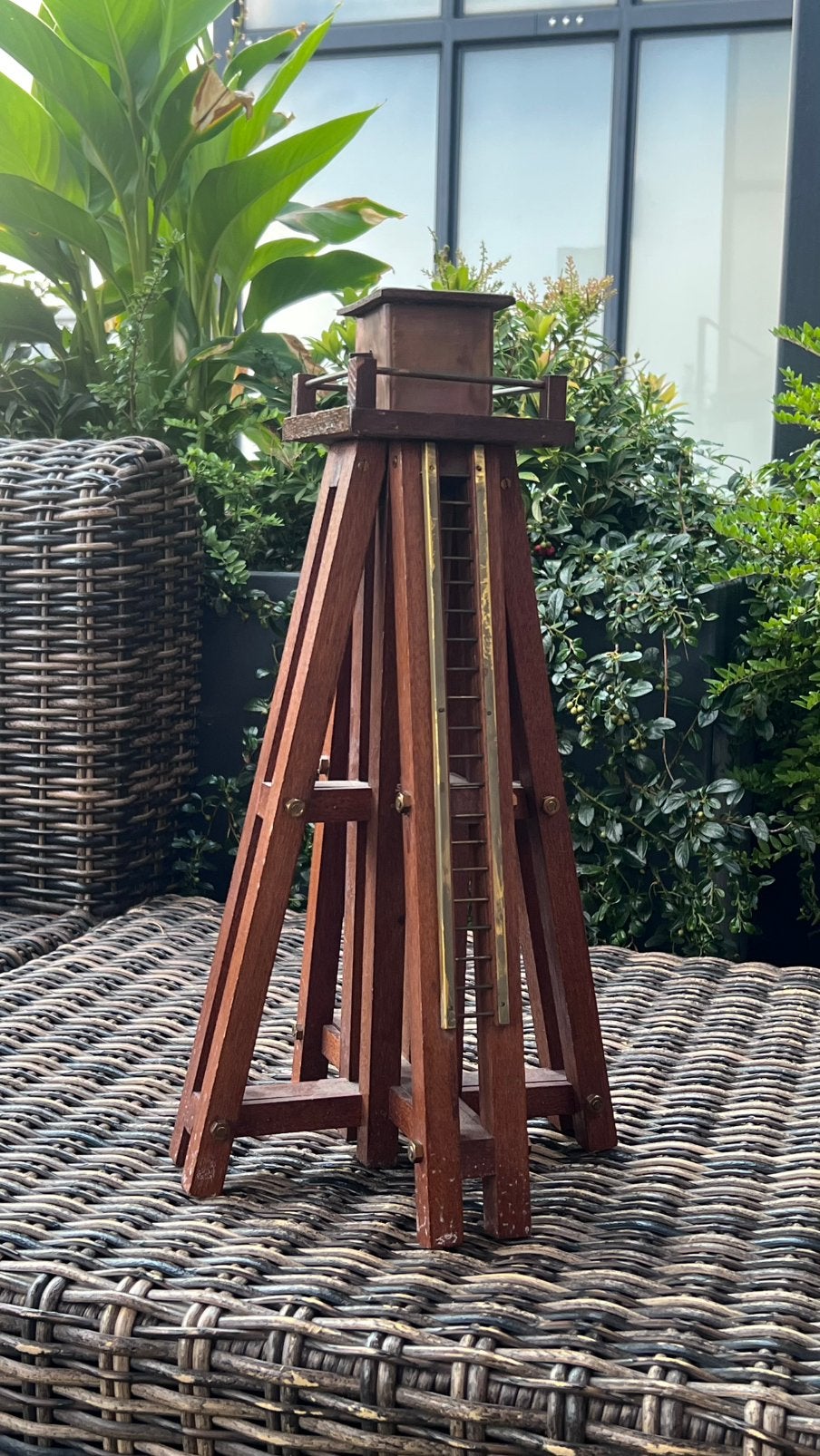 antiek miniatuur architectonisch model, Ophalen