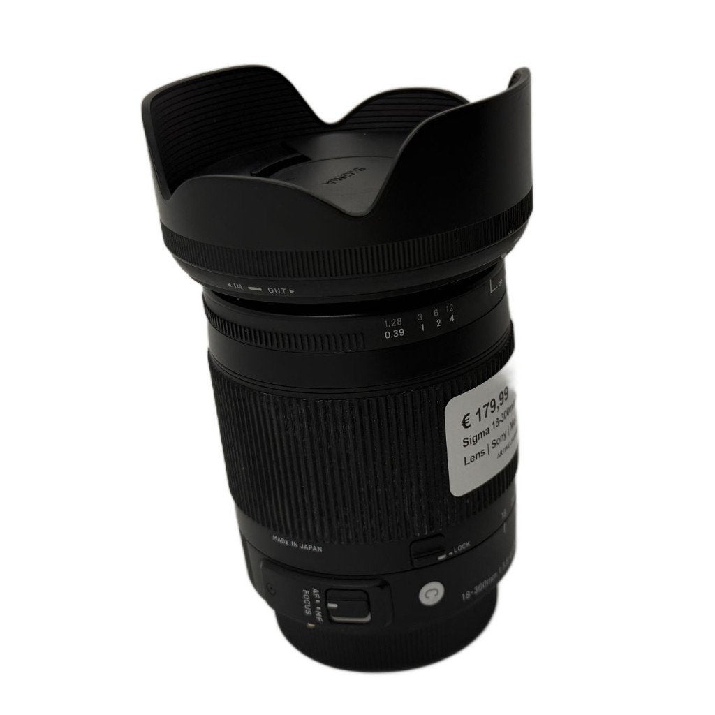 Sigma 18-300mm f/3.5-6.3 DC Lens | Sony | Met garantie, Audio, Tv en Foto, Fotografie | Lenzen en Objectieven, Zo goed als nieuw