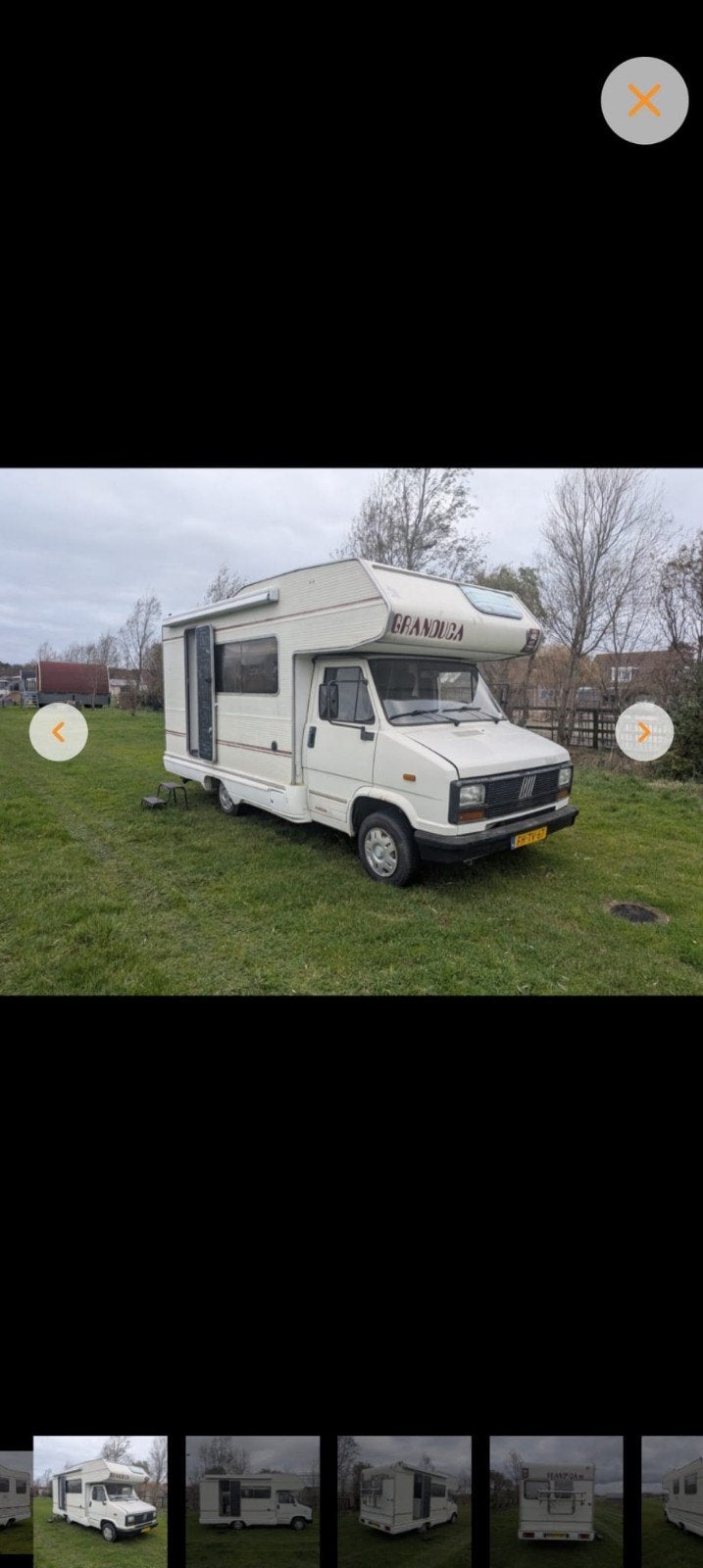 Fiat Camper 1990 Ibiza-style, Alkoof, Fiat, 6 tot 7 meter, Particulier