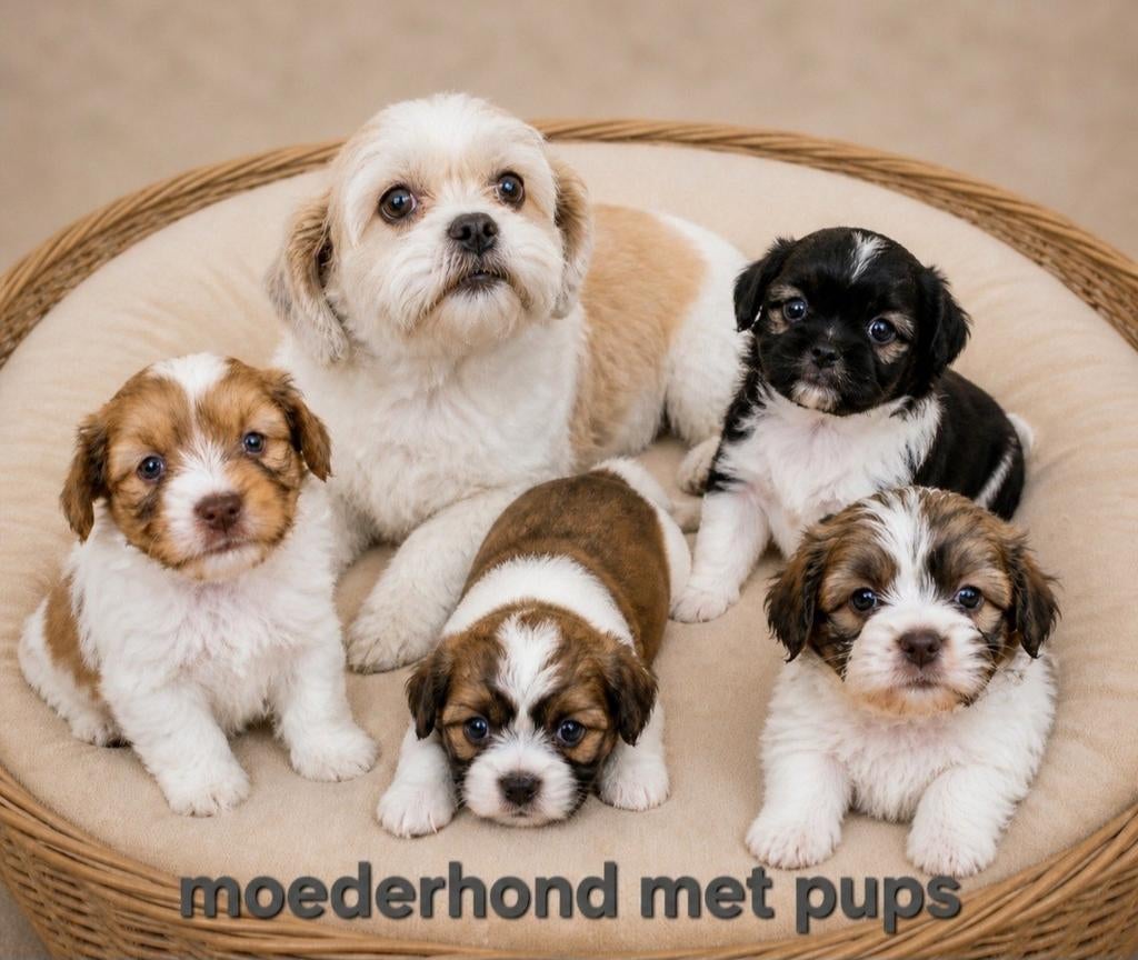 Super mooi gezonde boomer pups. Maltezer maal shih tzu, Parvo, Overige rassen, 8 tot 15 weken, Meerdere