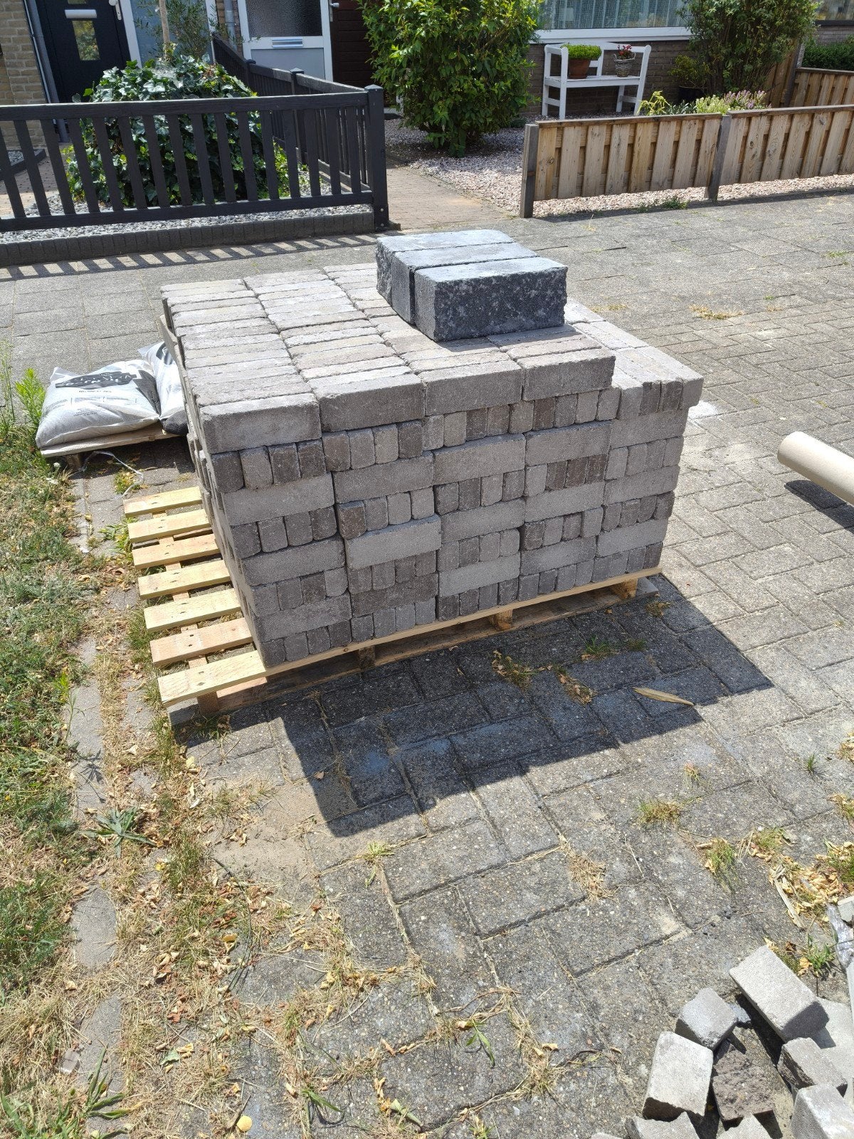 Gloednieuwe klinkers. Abbeystones 20x5x7 cm Certosa, Ophalen, Nieuw, Beton, Klinkers