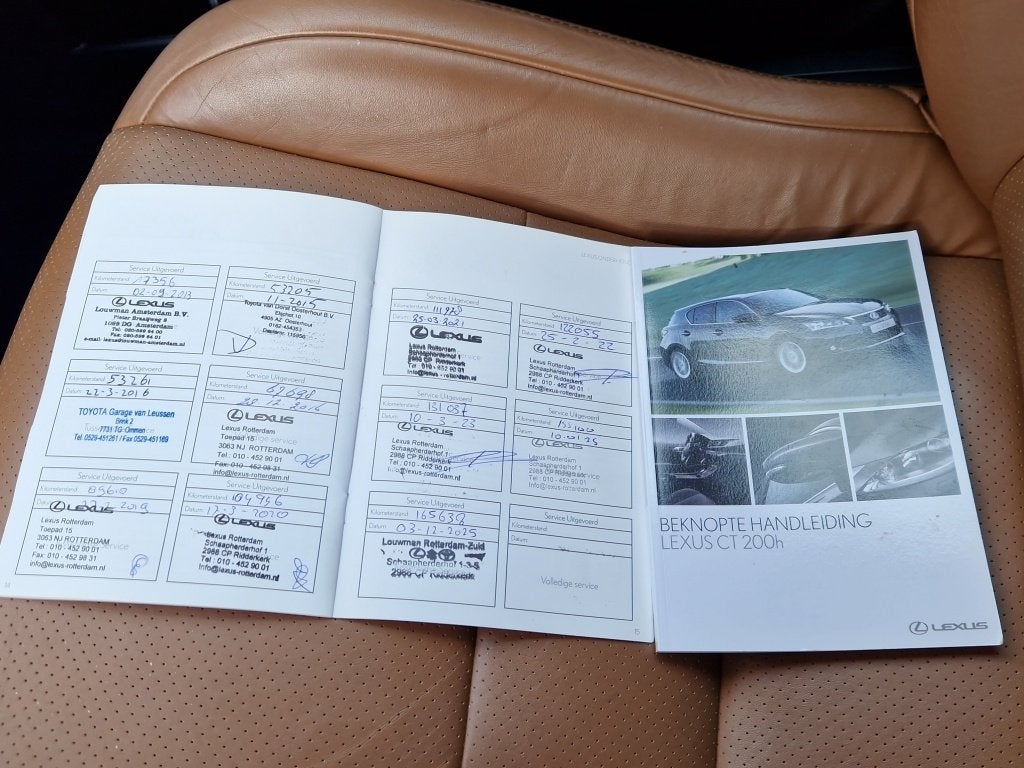 Lexus CT 200h F-Sport Line Leer - NL Auto (bj 2013), 136 pk, Gebruikt, 4 cilinders, Zwart