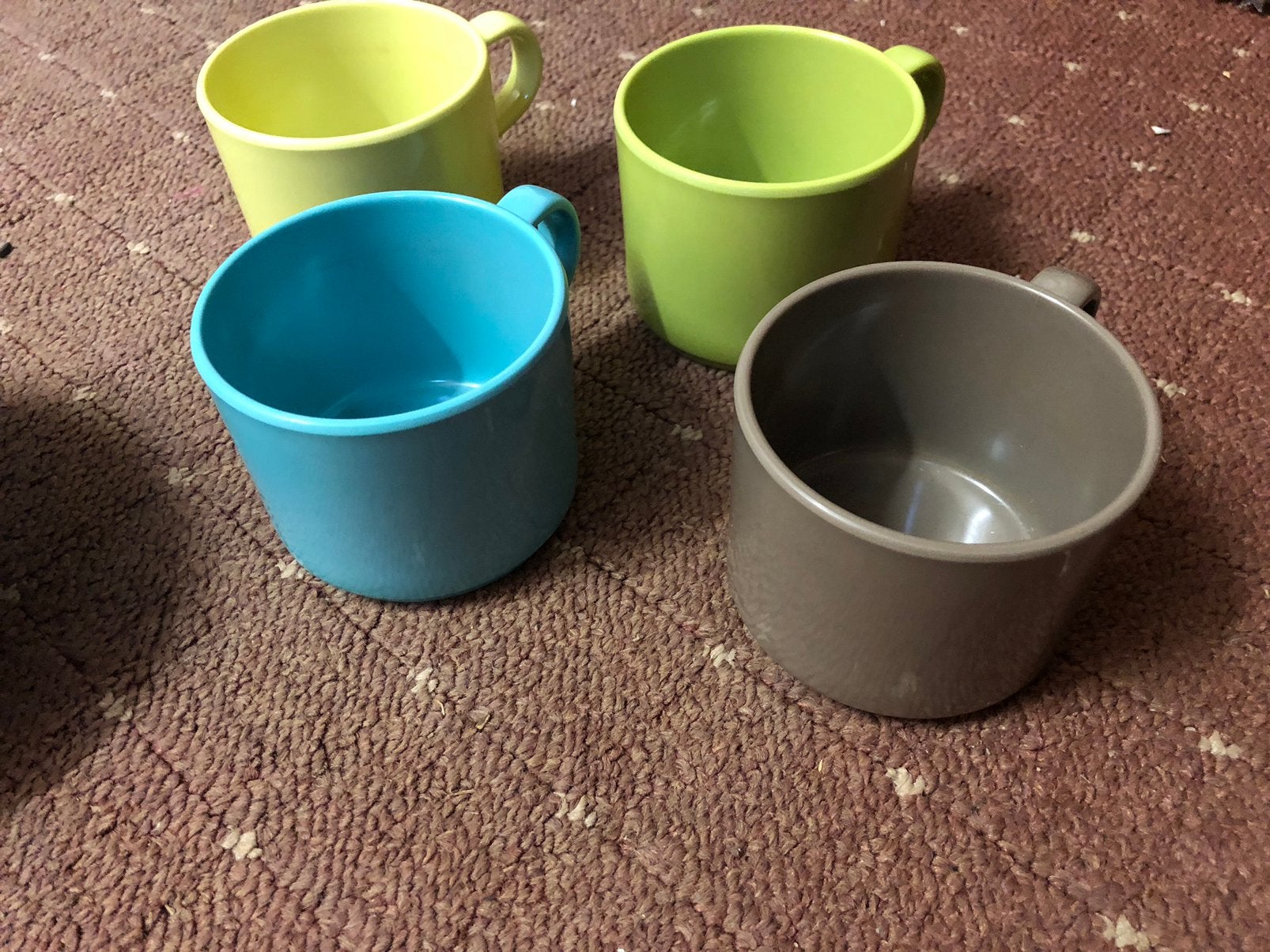 Melamine camping servies, Ophalen of Verzenden, Zo goed als nieuw