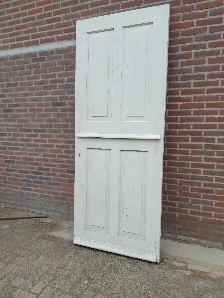 Hardhouten voordeuren nieuw en z.g.a.n. (nr7), Ophalen, Nieuw, Buitendeur, 200 tot 215 cm