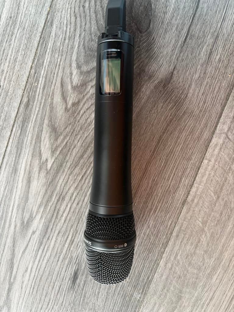 Sennheiser SKM 500 G4 + MME 865-1 BK microfoon, Muziek en Instrumenten, Microfoons, Ophalen of Verzenden, Zo goed als nieuw, Zangmicrofoon