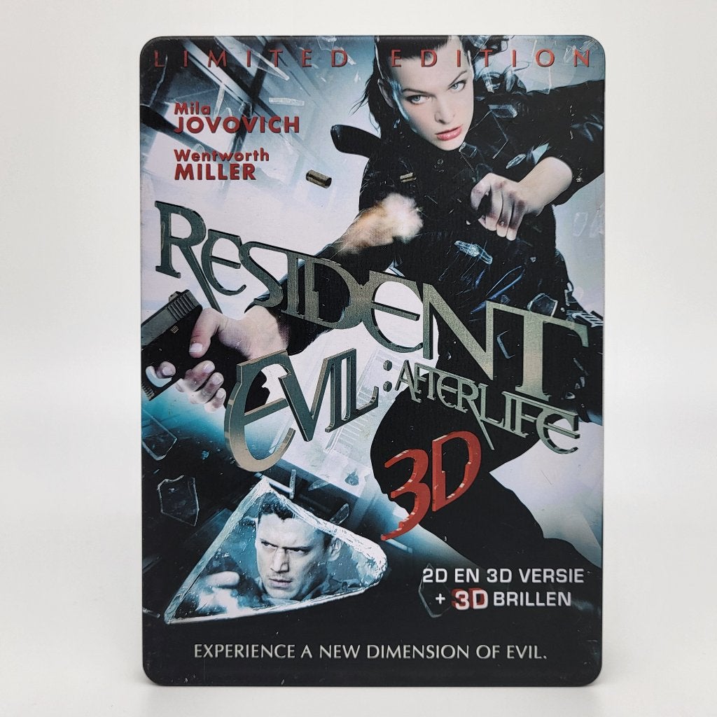Resident Evil Afterlife 3D - Steelbook DVD, Vanaf 16 jaar, Verzenden, Gebruikt, Overige genres