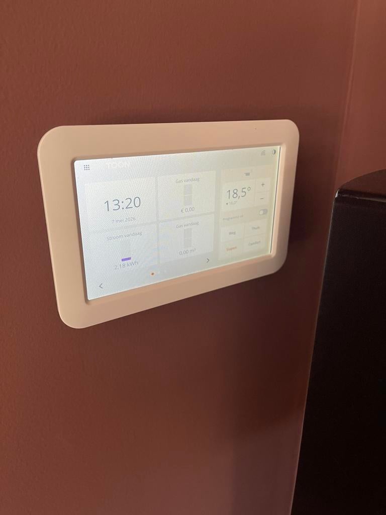Toon Thermostaat compleet, Doe-het-zelf en Verbouw, Thermostaten, Ophalen of Verzenden, Zo goed als nieuw