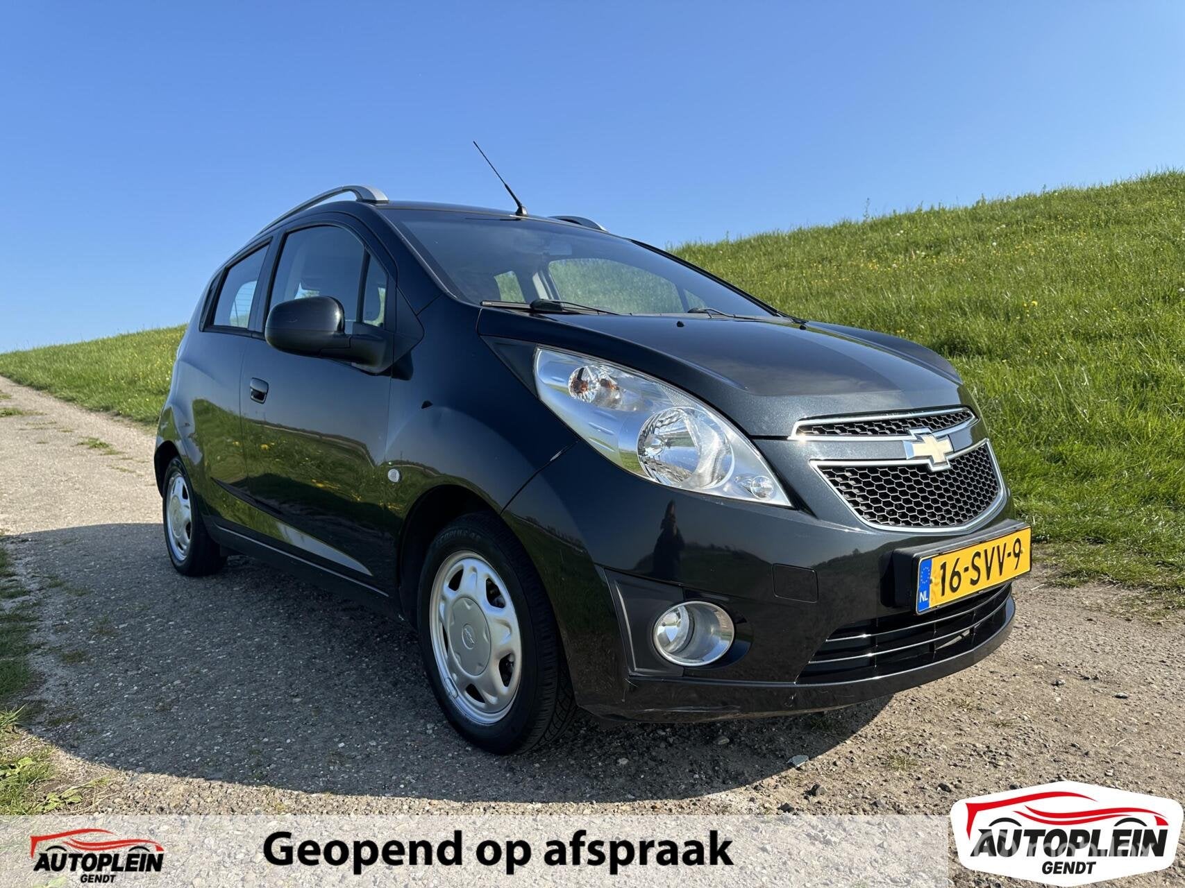 Chevrolet Spark 1.0 16V LS Bi-Fuel LPG, Auto's, Chevrolet, Euro 5, 15 km/l, 4 cilinders, Zwart