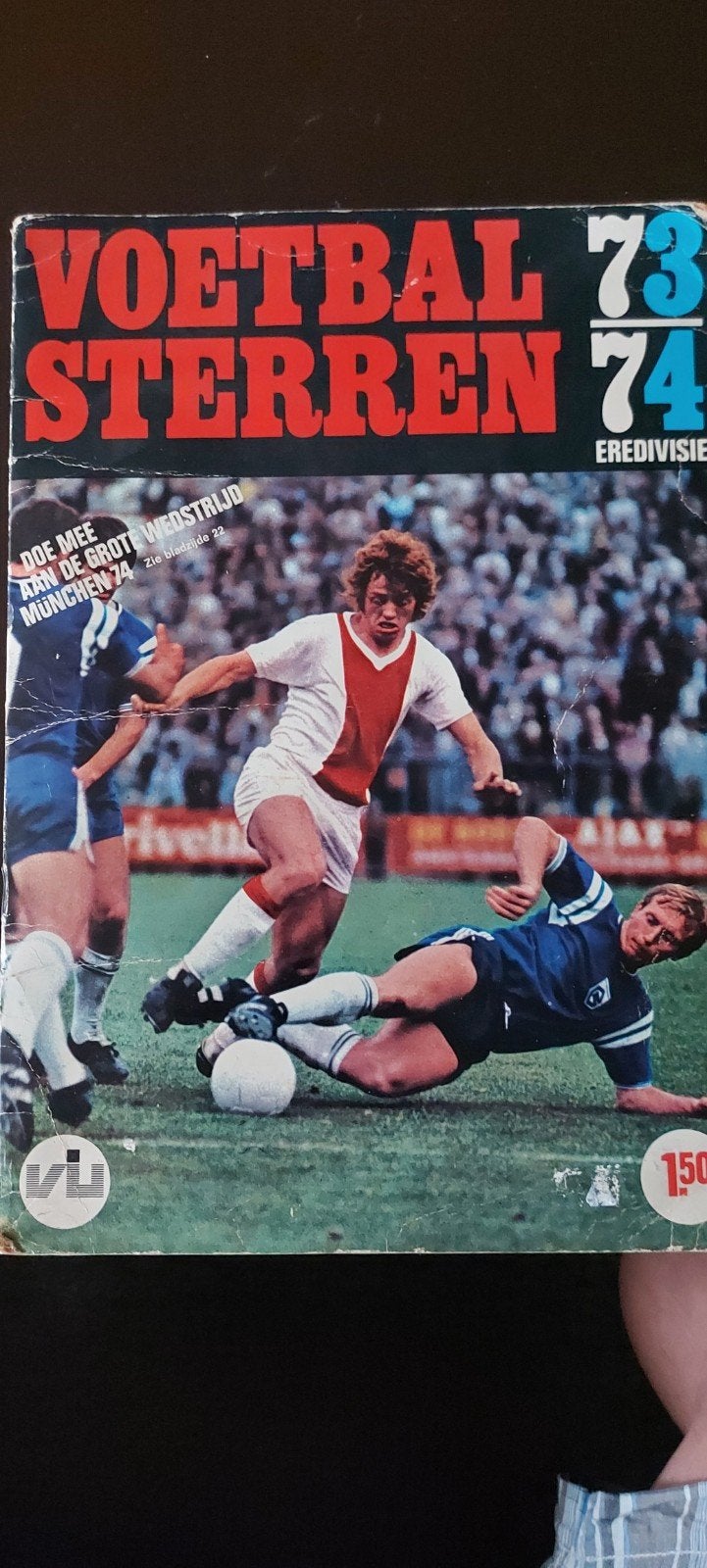 Voetbal sterren (1973,) En 74), Verzamelen, Ophalen of Verzenden, Ajax, Poster, Plaatje of Sticker
