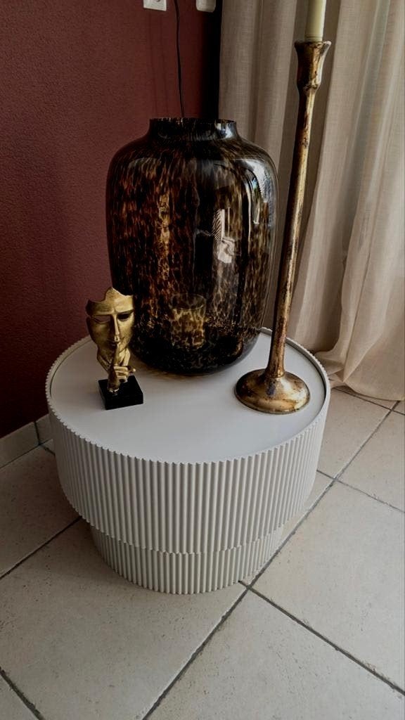 Rima bijzettafel kwantum, Ophalen, Rond, Minder dan 55 cm, 45 tot 60 cm