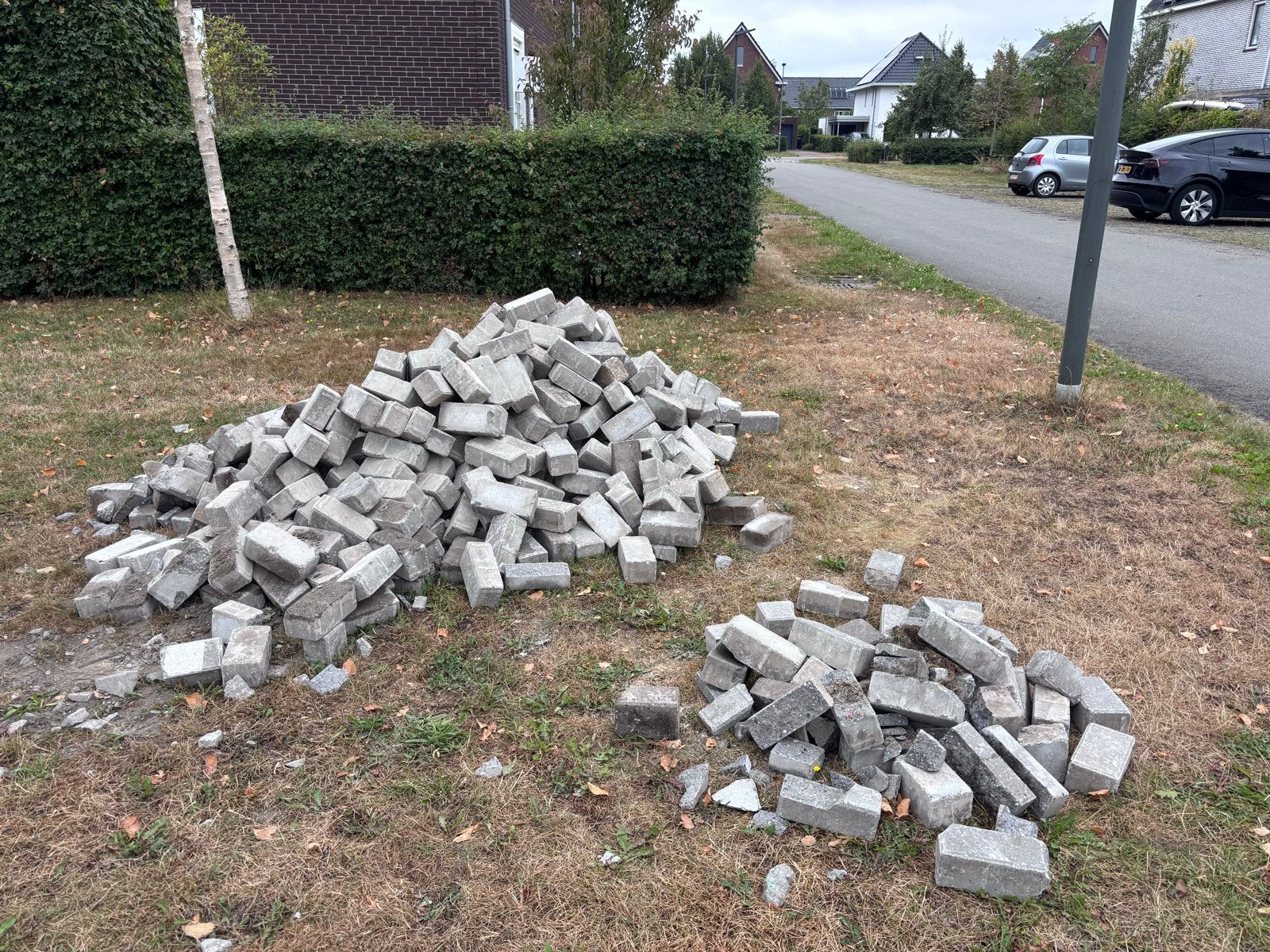 Klinkers 20,5x10,5x8 - Gebruikt stenen, Ophalen, Gebruikt, Klinkers, 10 m² of meer