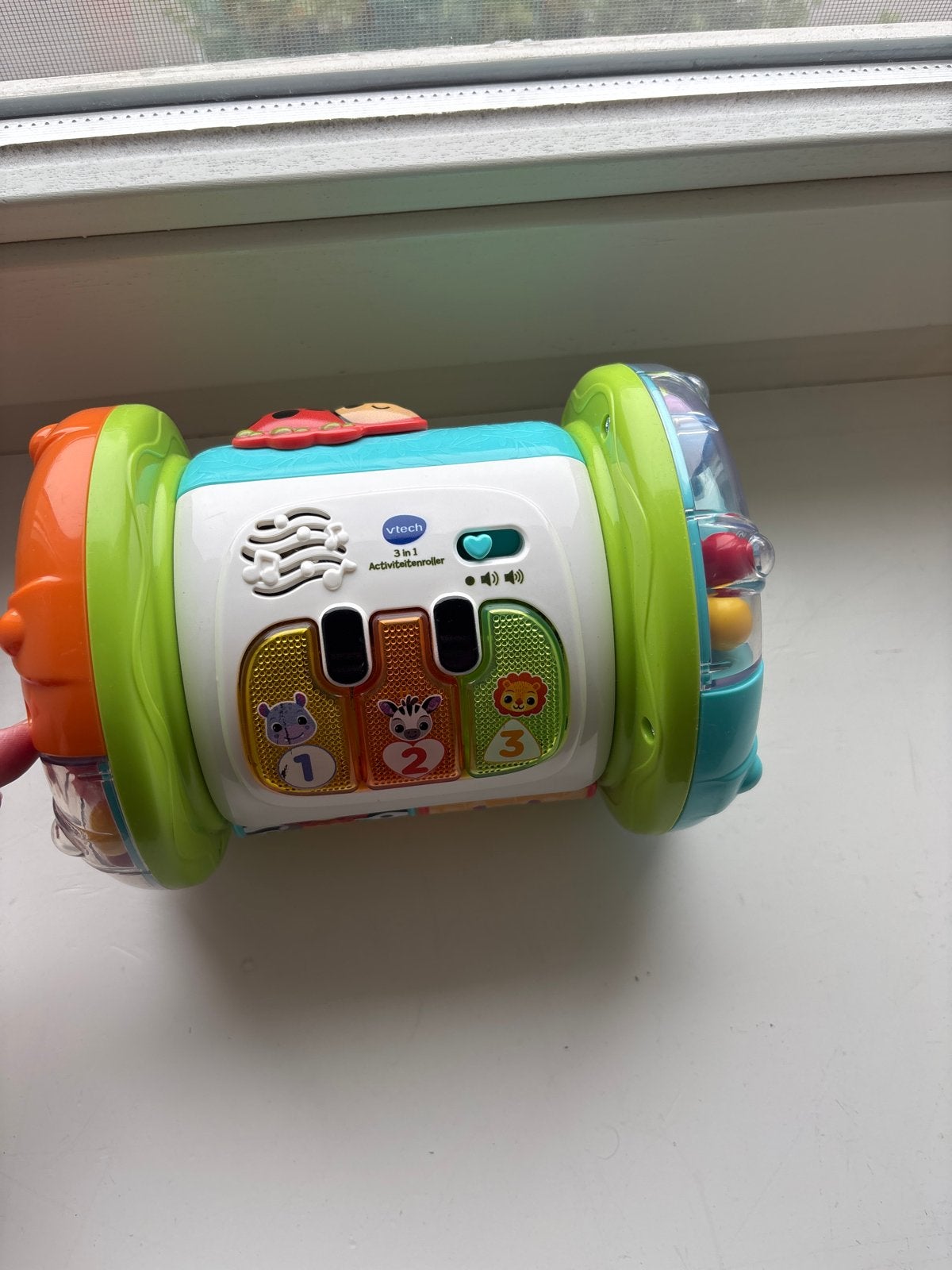 VTech Kruipspeelgoed 3-in-1 Activiteitenroller, Kinderen en Baby's, Ophalen of Verzenden, Zo goed als nieuw, 6 maanden tot 2 jaar