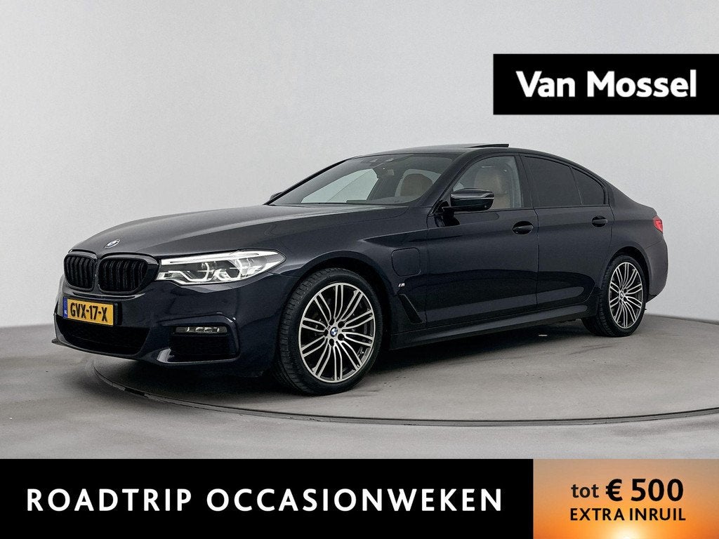 BMW 5-serie 530e iPerformance High Executive | Panoramadak |, Auto's, Automaat, Achterwielaandrijving, Gebruikt, 4 cilinders