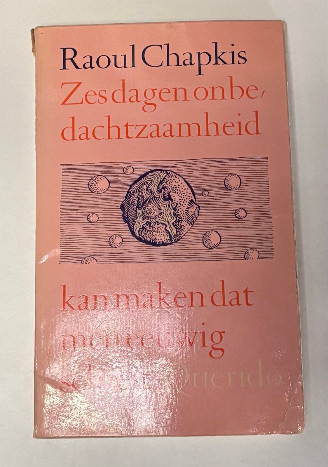 Raoul Chapkis - Zes dagen onbedachtzaamheid, Ophalen of Verzenden, Gelezen, Nederland