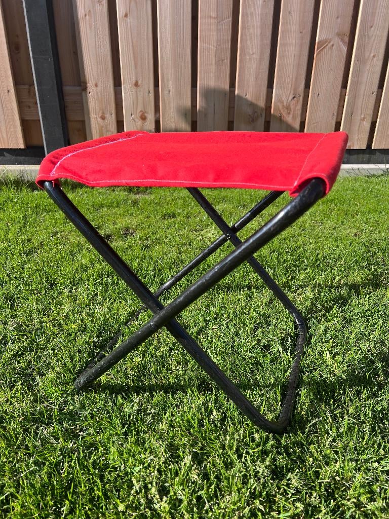 campingkrukje voetenkruk viskrukje 35 cm H, Ophalen of Verzenden, Zo goed als nieuw, Campingstoel