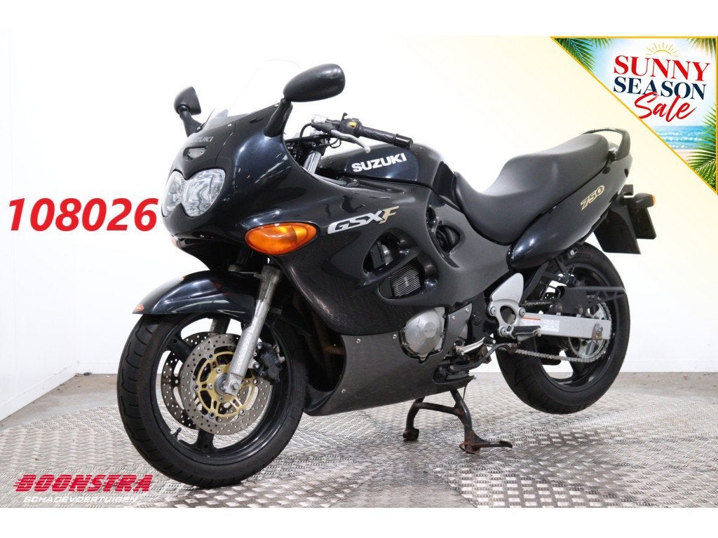Suzuki GSX 750 F 40.244 km! (bj 2000), Dopplerlaan 4
9207HC  DRACHTEN, NL, Boonstra Schadevoertuigen, Sport, Meer dan 35 kW