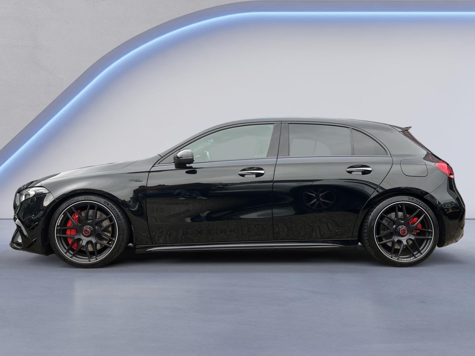 Mercedes-Benz A-klasse AMG 45 S 4MATIC+ Premium Plus Yellow, Automaat, Gebruikt, Euro 6, 4 cilinders