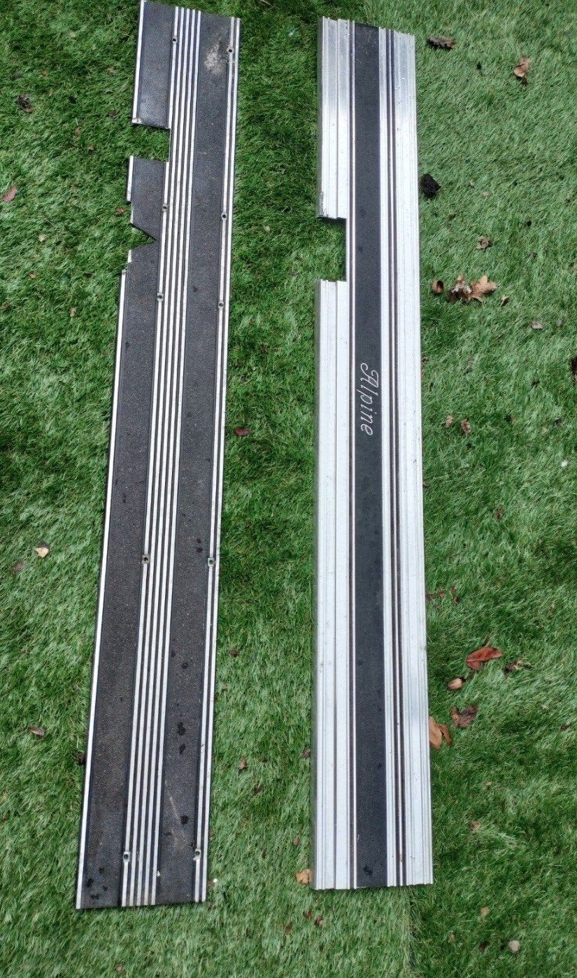 aluminium instaplijsten CHEVROLET CHEVY VAN G20 G30 G 10, Gebruikt, Buick, Ophalen of Verzenden, Bumper