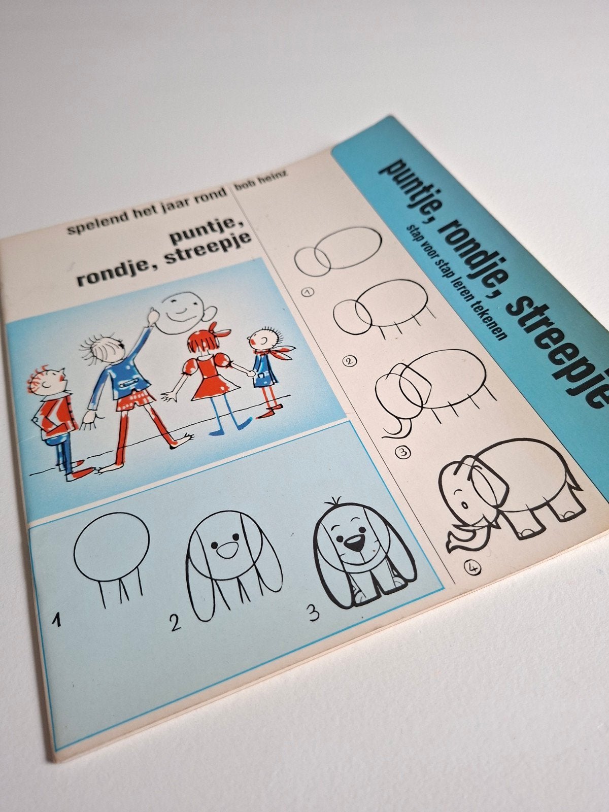 Puntje, Rondje, Streepje - Leer Tekenen Boek, Ophalen of Verzenden, Gebruikt, Boek of Gids