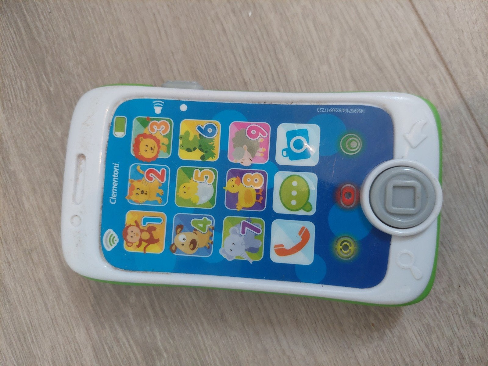 Clementoni Baby Smartphone Speelgoedtelefoon, Ophalen of Verzenden, Gebruikt, Overige typen, Met licht