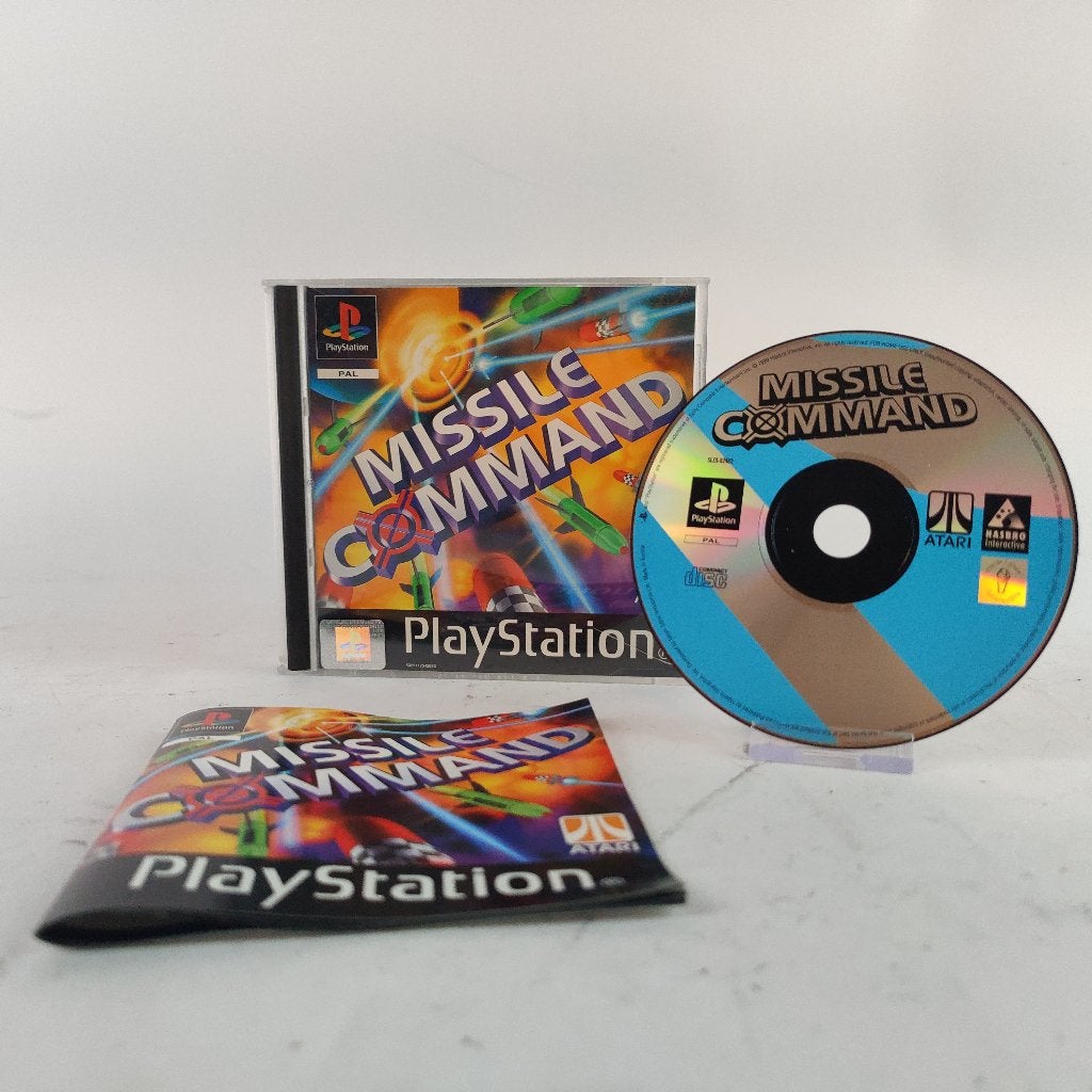 Missile Command ps1 + boekje || Nu voor maar € 29.99, Spelcomputers en Games, Games | Atari, Gebruikt, 1 speler, Racen en Vliegen