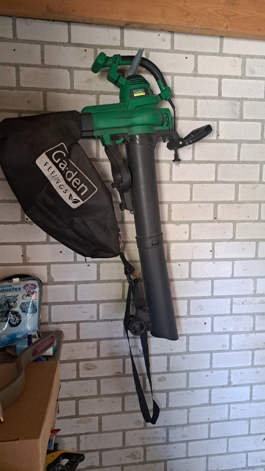Garden Feelings Bladblazer/Bladzuiger met Opvangzak, Ophalen, Garden Feelings, Gebruikt, Met opvangzak