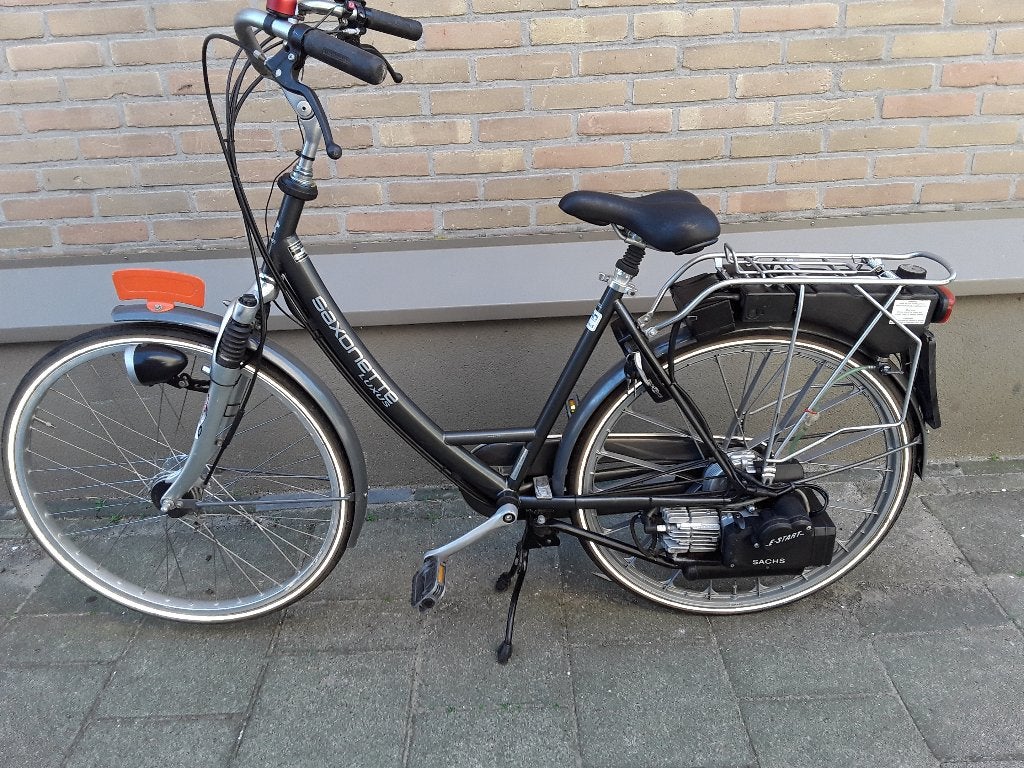 MOOIE SAXONETTE LUXUS, Fietsen en Brommers, Ophalen, Spartamet, Zo goed als nieuw, Benzine