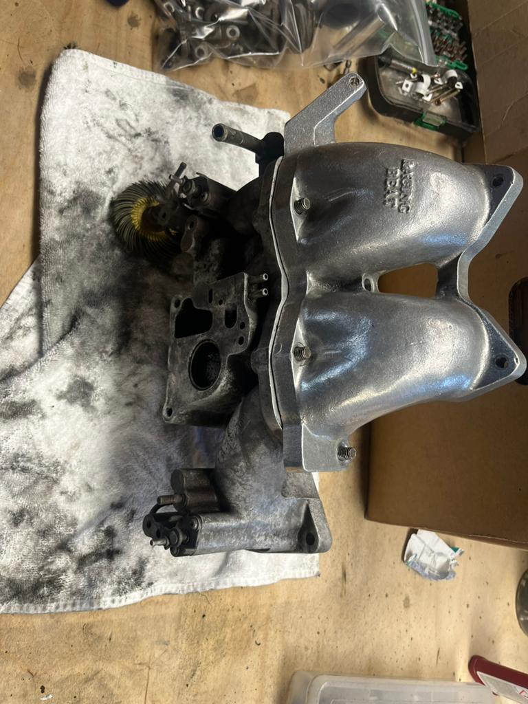 Mazda rx7 13b s3 intake lower/ upper racingbeat, Ophalen of Verzenden, Gebruikt, Mazda