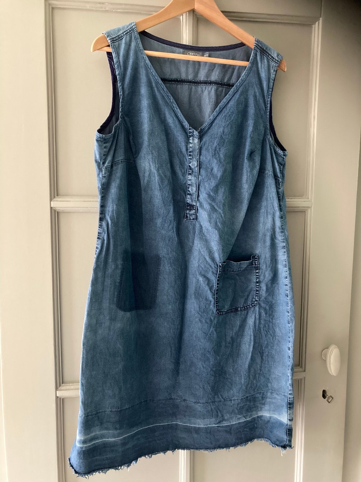 Luchtig spijkerjurkje Geisha, Maat 44, Kleding | Dames, Jurken, Blauw, Maat 42/44 (L), Ophalen of Verzenden, Zo goed als nieuw
