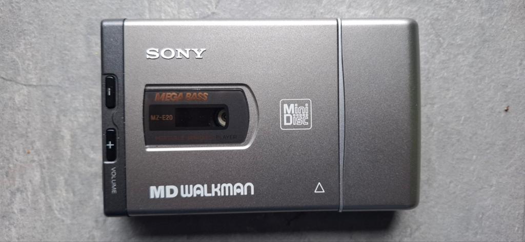 Sony MZ-E20 MD Walkman. Draagbare Minidisc MD Speler MZ E20, Ophalen, Minidisc-speler