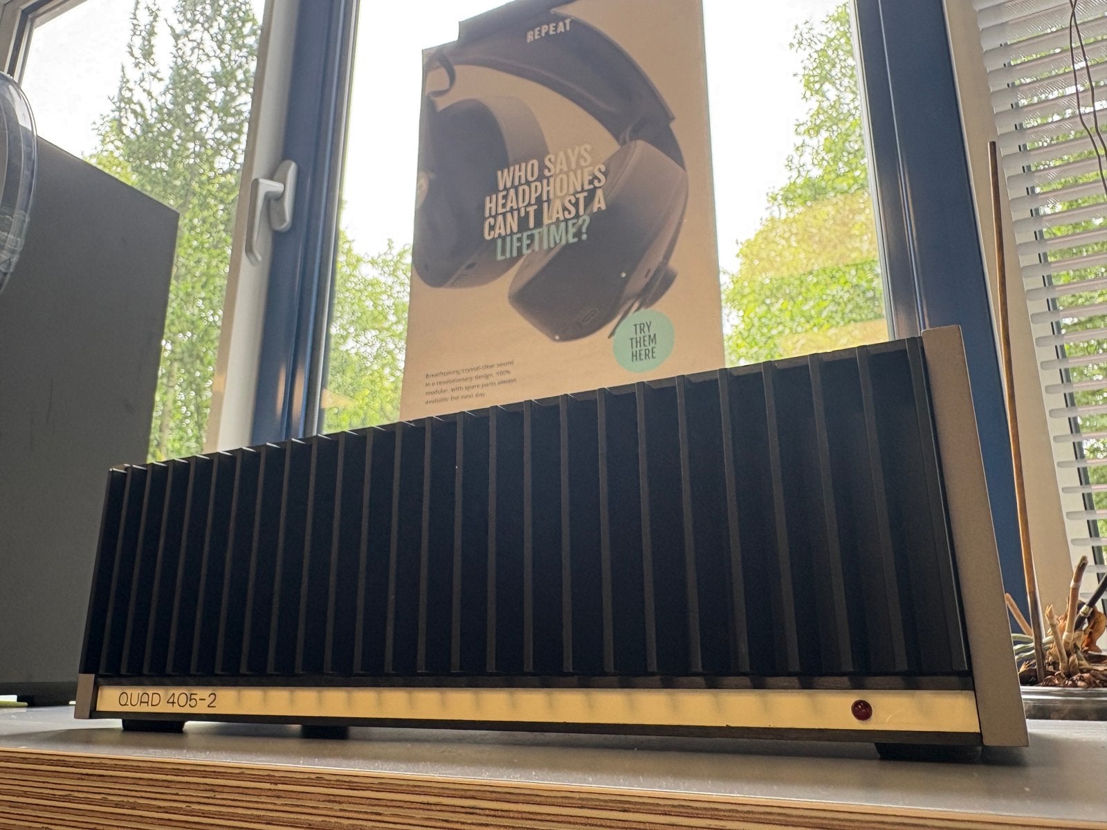 Quad 405 eindversterker - gerestaureerd  50% korting, Ophalen of Verzenden, Zo goed als nieuw, 120 watt of meer, Overige merken