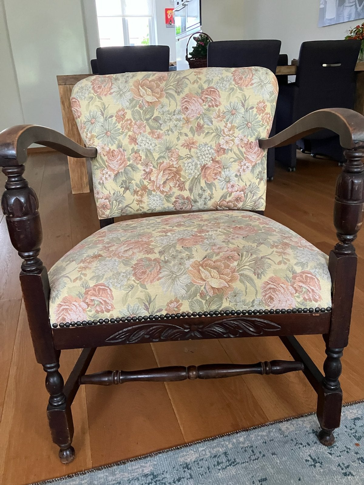 Leuk stoeltje, Huis en Inrichting, Stoelen, Ophalen, Overige kleuren, Stof, Eén