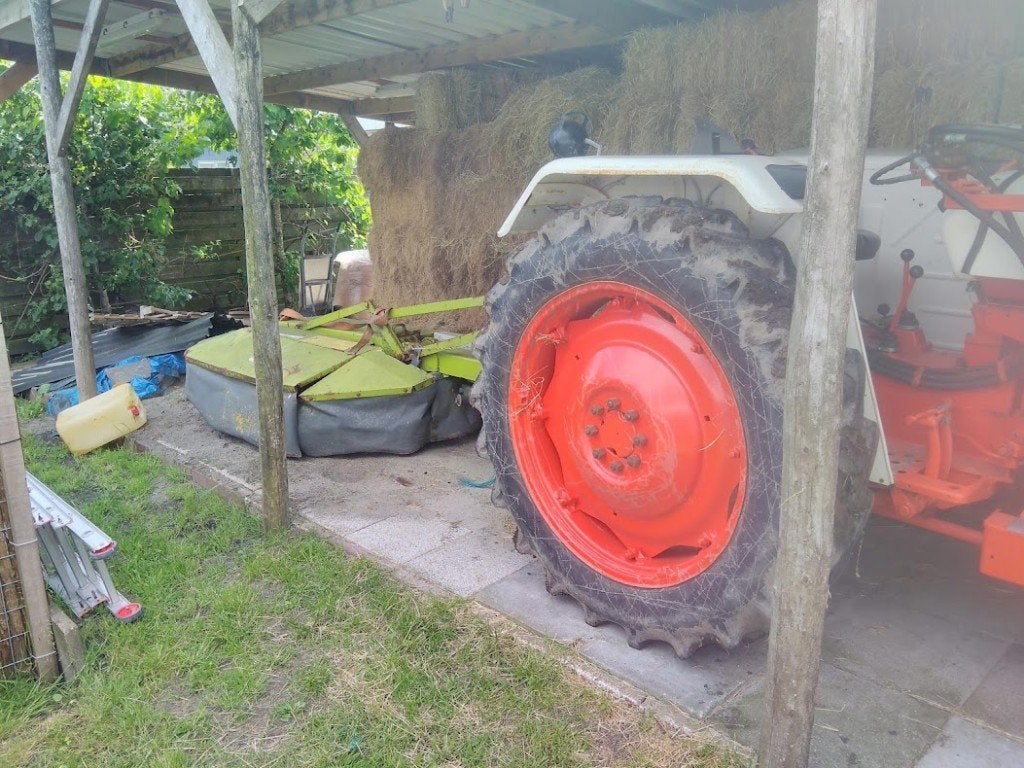 Cyclomaaier Mestverspreider, Ophalen, Weidebouw