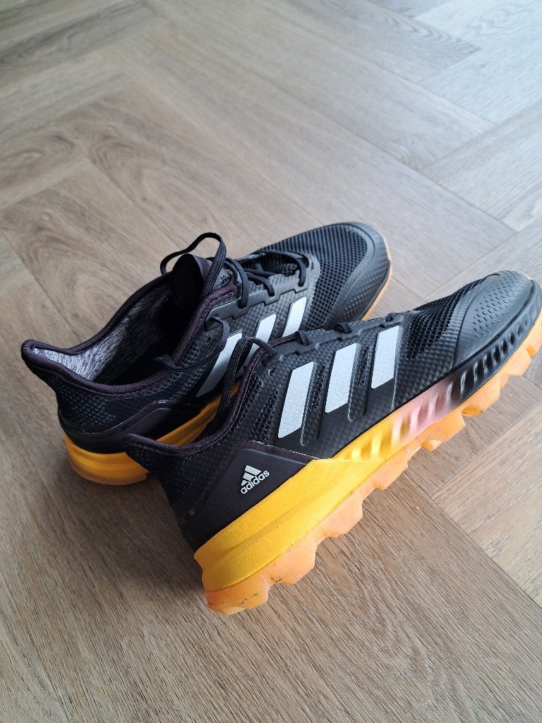 Adidas Hockeyschoenen Adipower 2.1 zwart, maat 39 1/3, Ophalen, Zo goed als nieuw, Schoenen