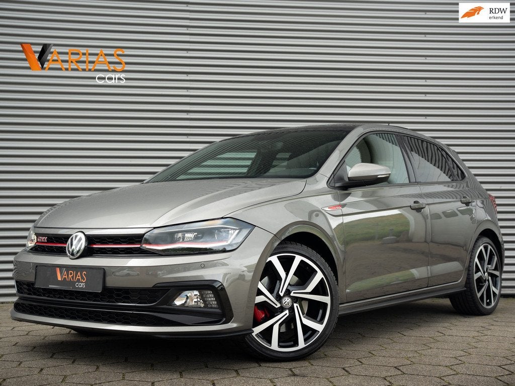 Volkswagen Polo Gti Camera Navi CarPlay Cruise Virtual, Auto's, Gebruikt, Zwart, Overige carrosserieën, Overige brandstoffen