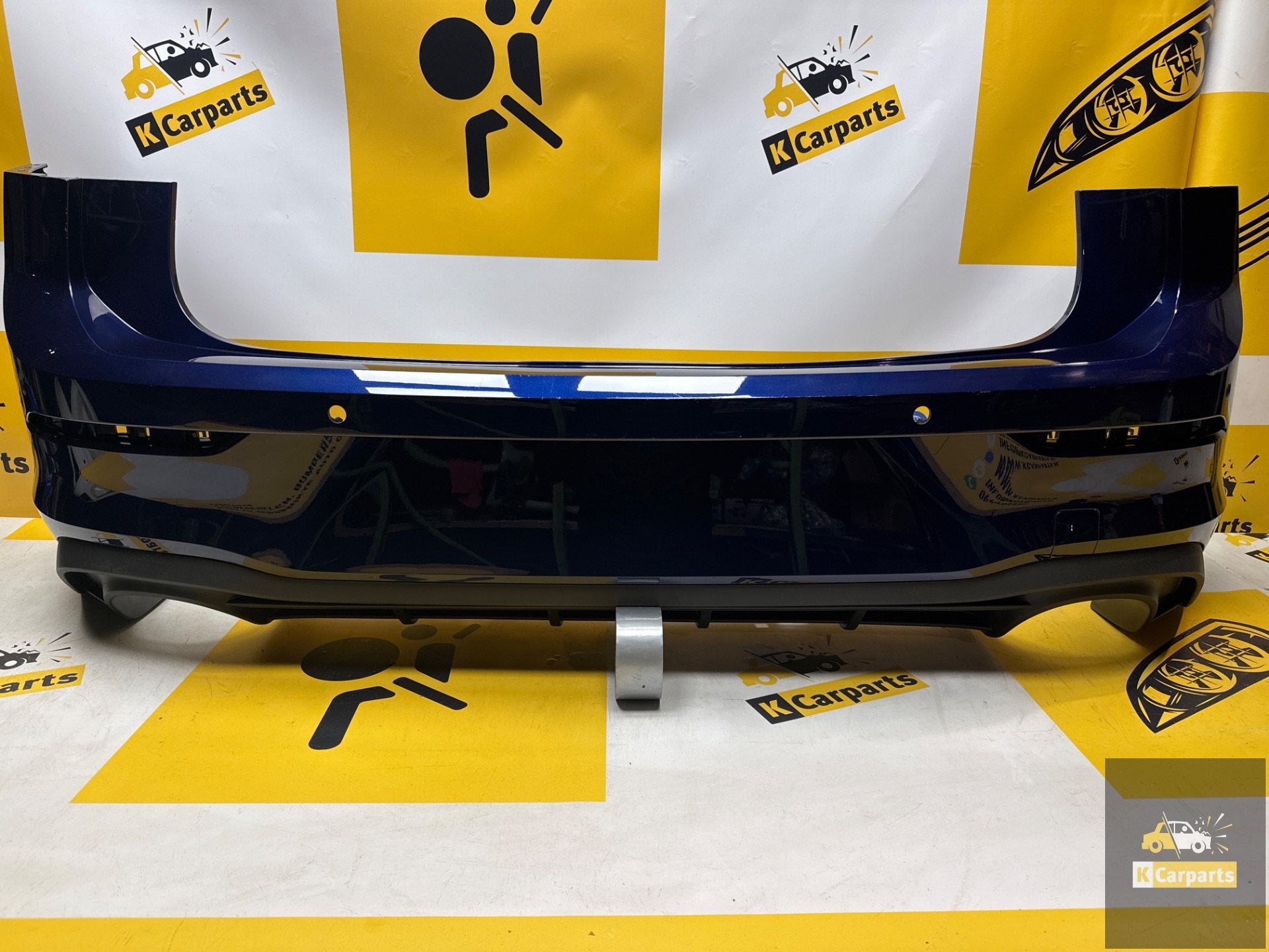 VW GOLF VIII 8 GTI CLUBSPORT ACHTERBUMPERS 5H6807421D LC5B, Gebruikt, Volkswagen, Volkswagen AG, Achter