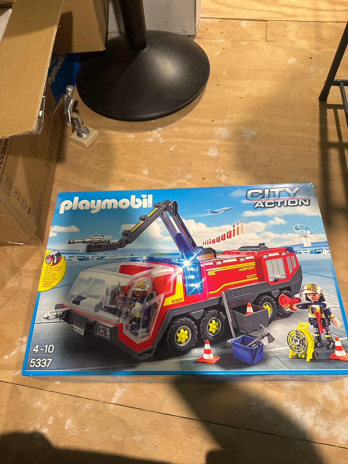 Playmobil City Action Brandweerwagen 5337, Ophalen of Verzenden, Gebruikt, Jongen of Meisje