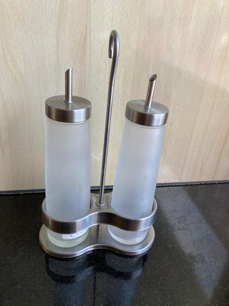 Olie en Azijn Stel NIEUW., Overige typen, Nieuw, Ophalen of Verzenden, Glas