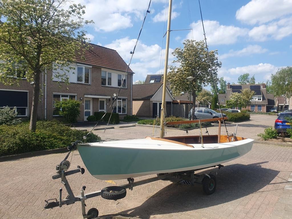 Schakel 470 zeilboot met trailer - Klaar voor het water!, Watersport en Boten, Overige merken, Gebruikt, Overige brandstoffen