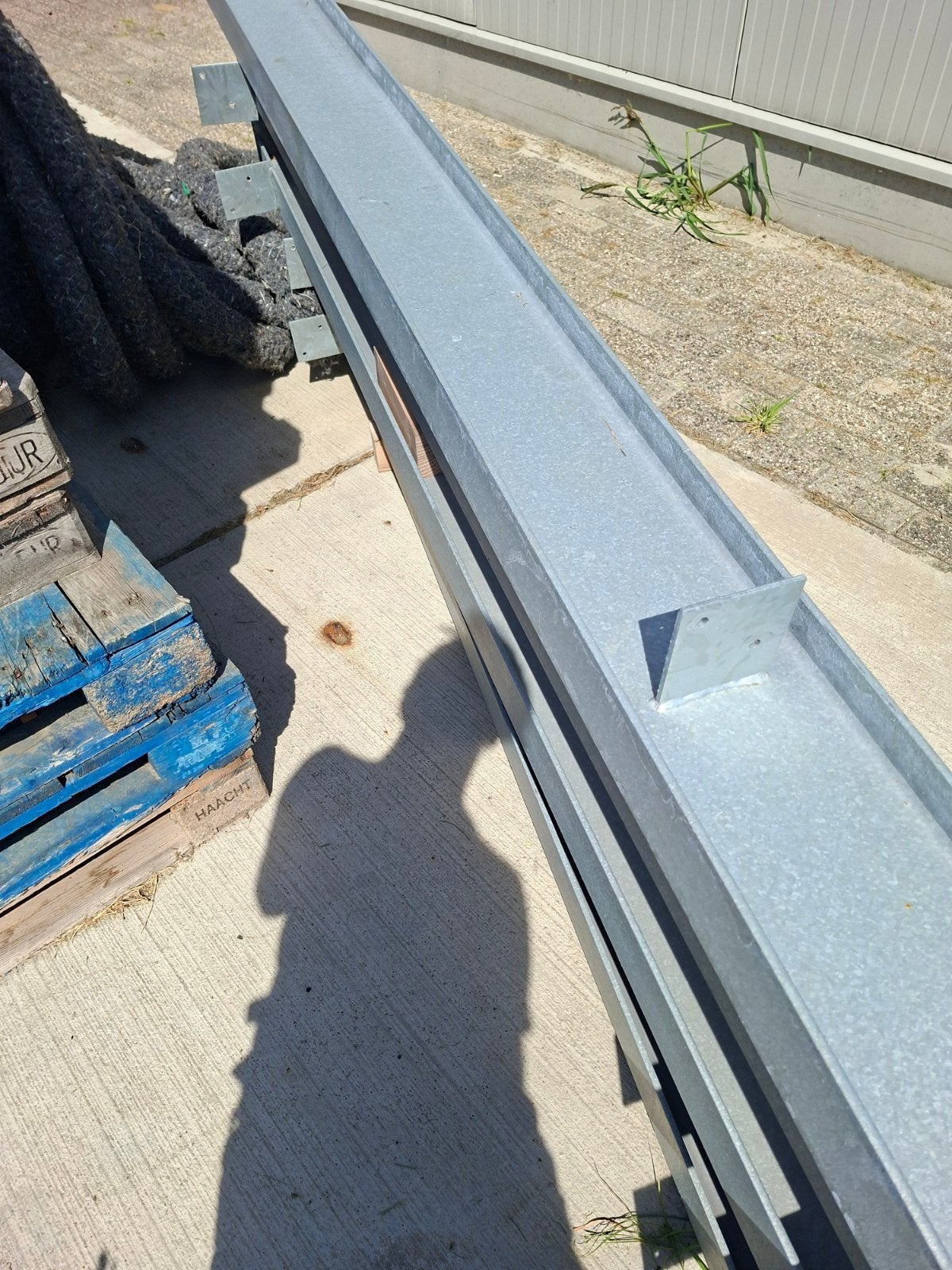 Gegalvaniseerde stalen spanten voor constructie, Ophalen, Gebruikt, IJzer