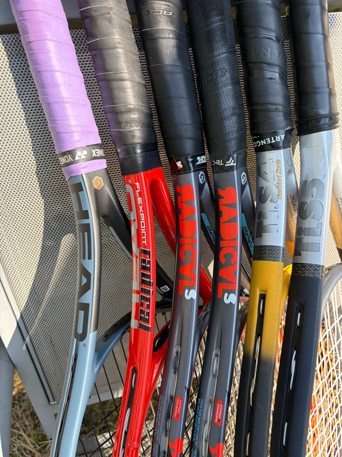 Grote opruiming tennisrackets (11 stuks), Ophalen of Verzenden, Racket, Head