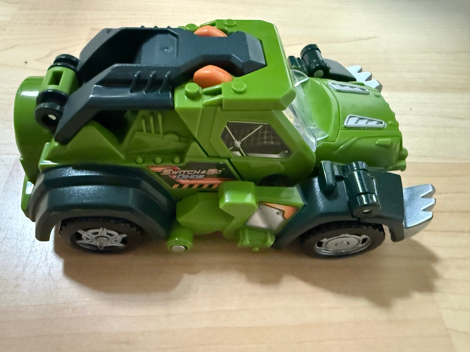 V-tech Switch & Go Dinos Transformer - Groene Vrachtwagen, Ophalen of Verzenden, Zo goed als nieuw