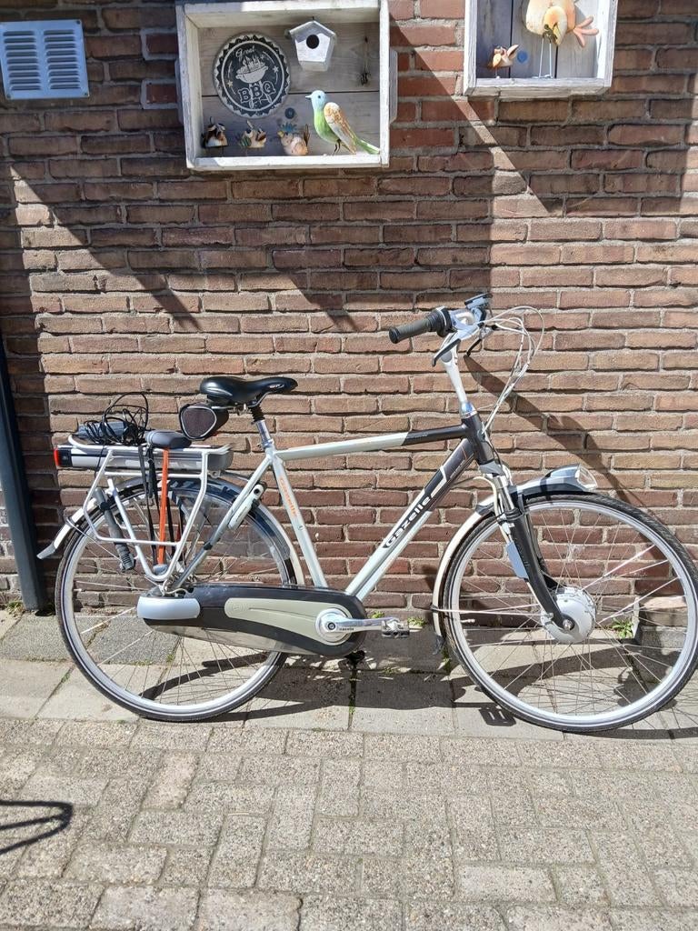 Gazelle Orange Ebike in Nette Staat., Ophalen, Zo goed als nieuw, 50 km per accu of meer, 55 tot 59 cm