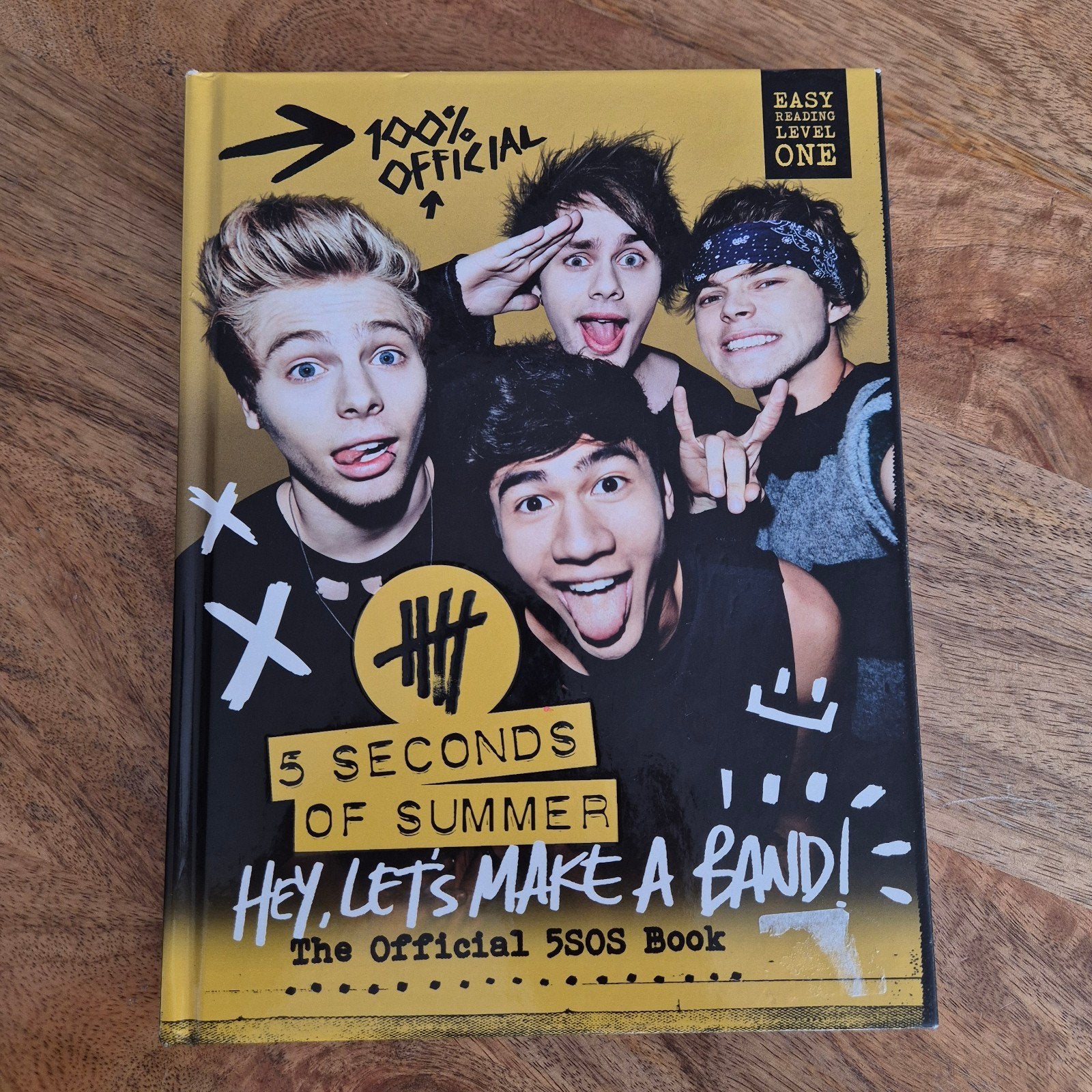 5 Seconds of Summer - Hey, Let's Make a Band! (Boek), Ophalen of Verzenden, Zo goed als nieuw, 5 Seconds of Summer, Amerika
