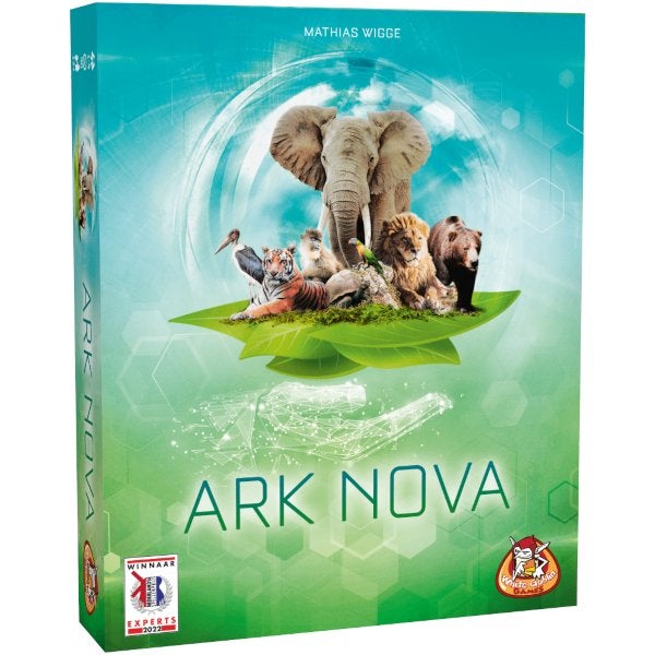 Ark Nova Basisspel White Goblin Games Bordspel Nieuw, Hobby en Vrije tijd, White Goblin Games, White Goblin Games, White Goblin Games