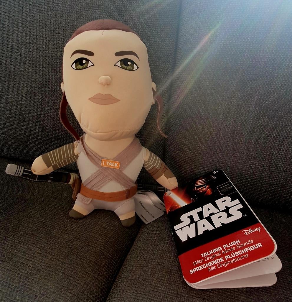 officiële Disney Star Wars Talking Plush Rey., Verzamelen, Star Wars, Ophalen of Verzenden, Nieuw, Actiefiguurtje